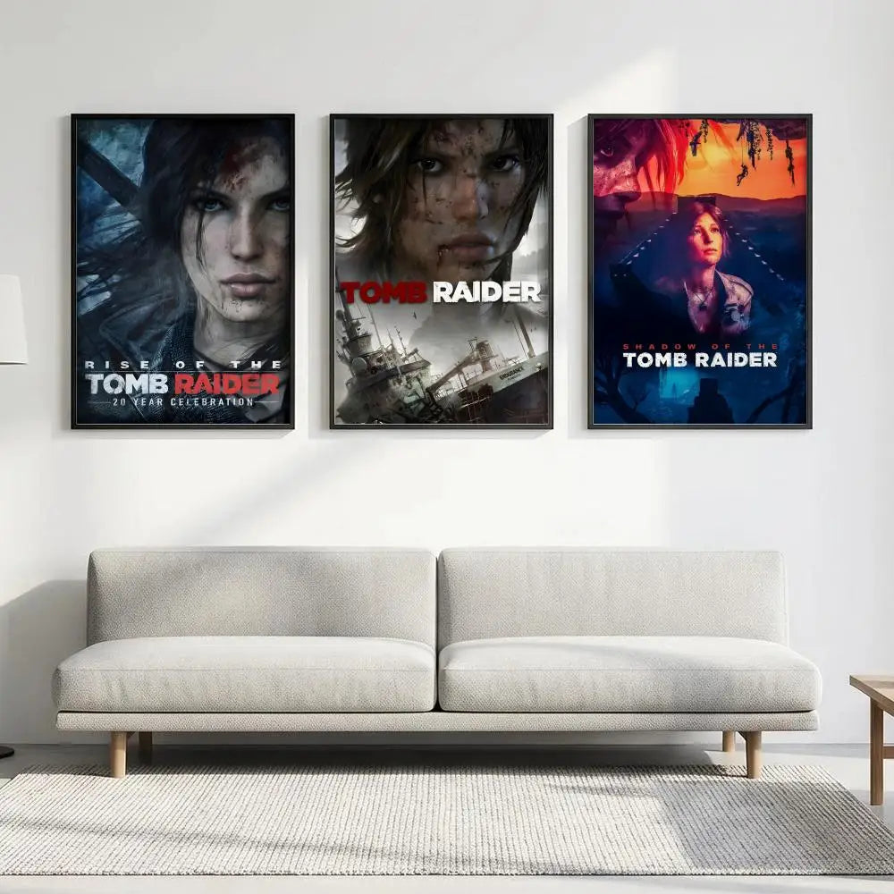 Shadow of the Tomb Raider HD Wall Poster – Game Room Decor Wall Art Poster Axl