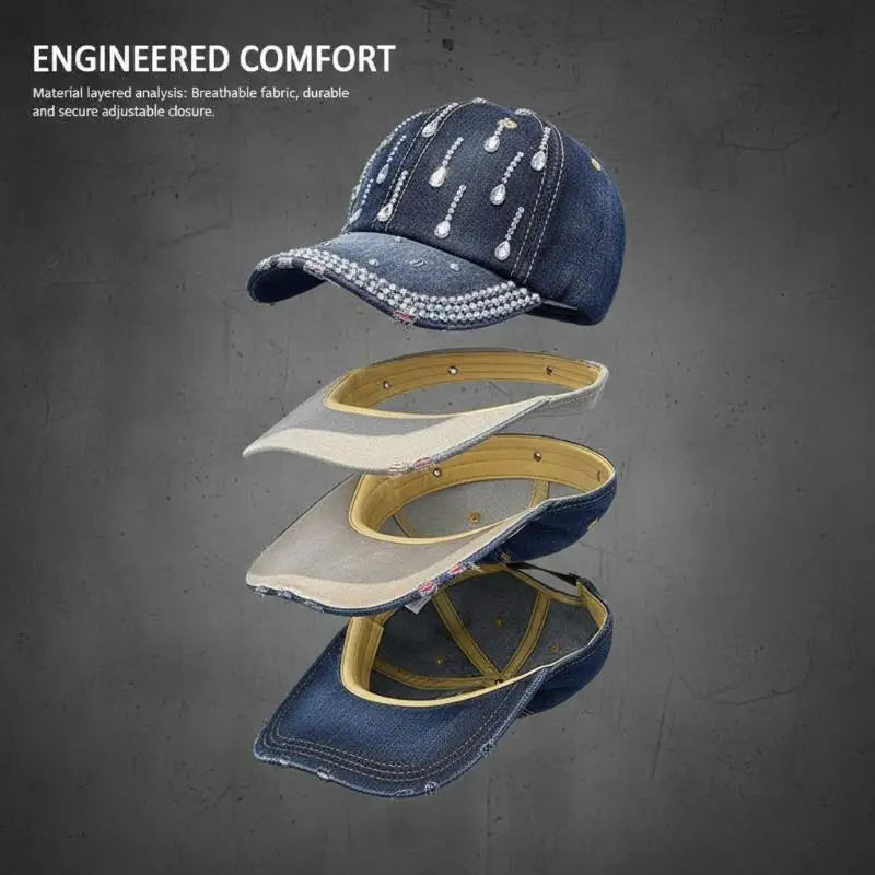 Foldable Wide Brim Sun Hat – UV Protection Beach Cowboy Cap Wide Brim Sun Hat Axl