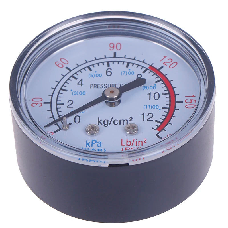 Air Compressor Pressure Gauge 0–180 PSI 12 Bar | 1/4 BSP Pressure Gauge Axl