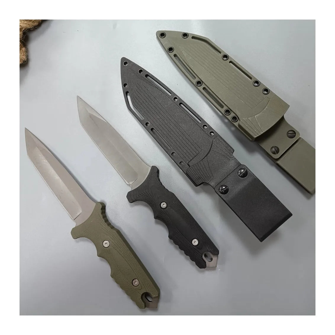 Forged Boning Knife Full Tang TPR Handle & Sheath – 9 Inch Boning Knife Axl