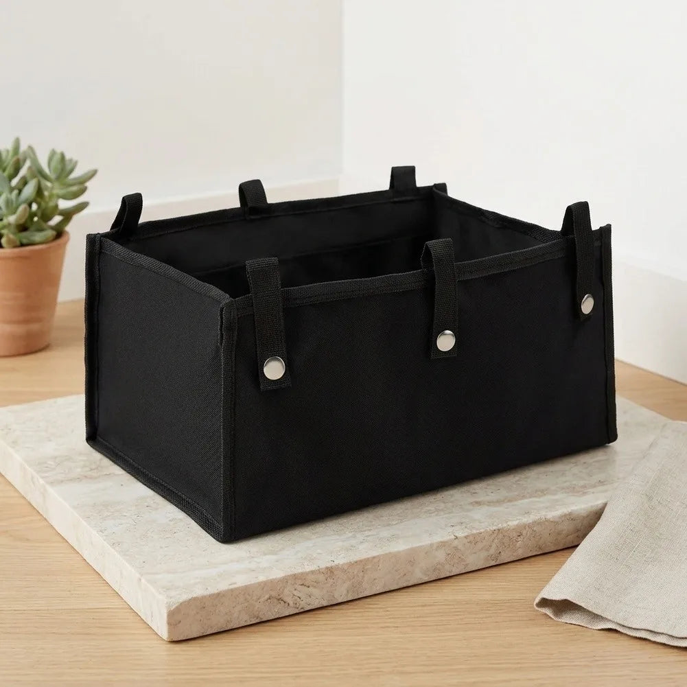 Rollator Under-Seat Storage Bag – PU Oxford Multi-Pocket Rollator Accessory Bag Axl