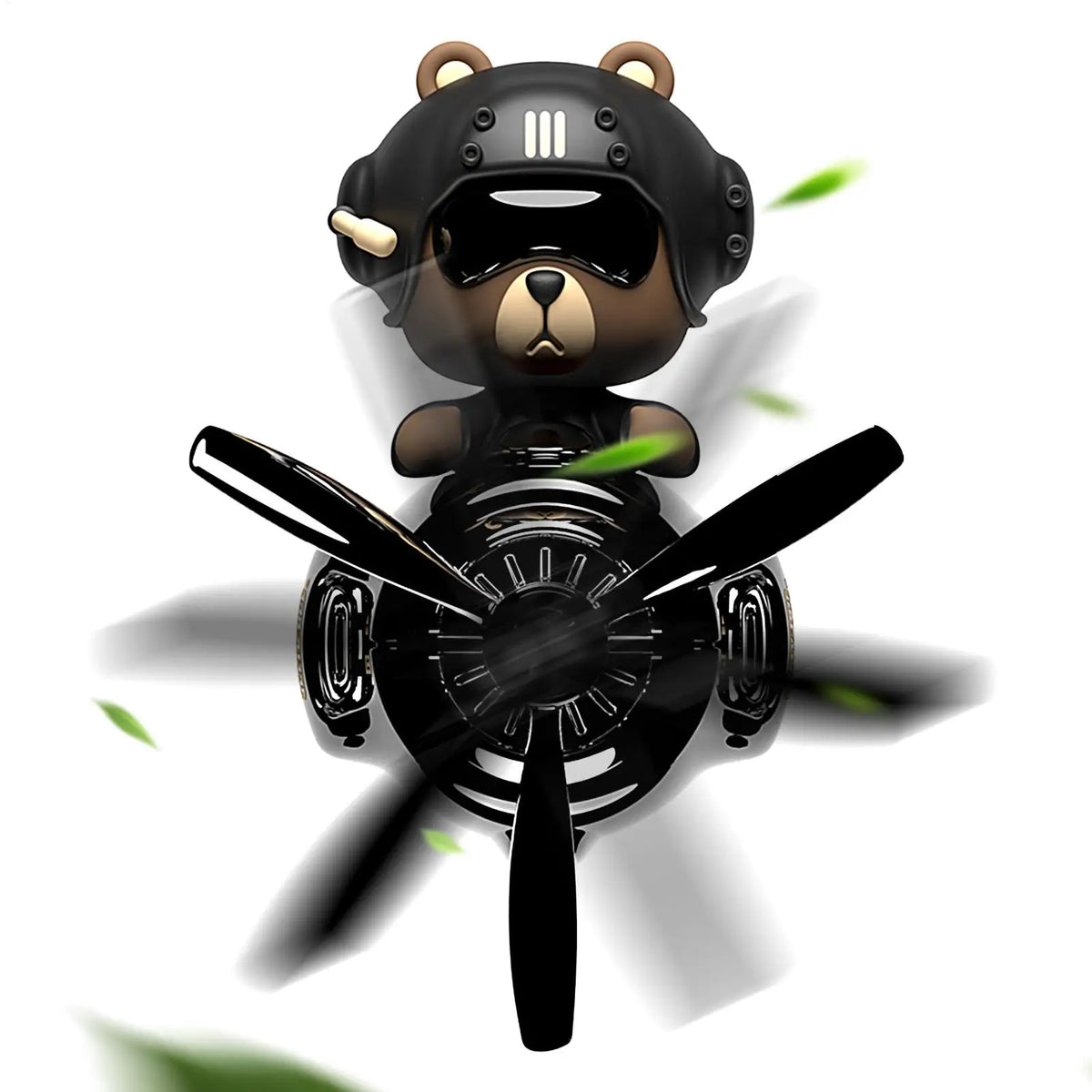Rotating Pilot Bear Car Air Freshener Vent Clip Diffuser Car Air Freshener Axl