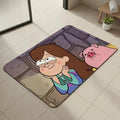 Cartoon Pig Diatomite Bath Mat – Quick Dry Non-Slip Floor Mat Diatomite Bath Mat Axl White5 40x60cm