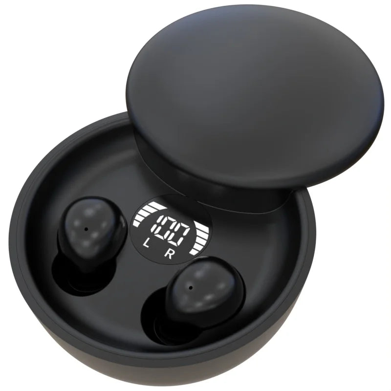 SK26 Bluetooth 5.4 Wireless Earbuds – Sleep & Sport TWS Wireless Earbuds Axl black