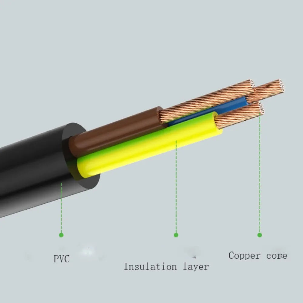 European Standard C5 Laptop Power Cord – 1.5m AC Cable, CE Rated Laptop Power Cord Axl