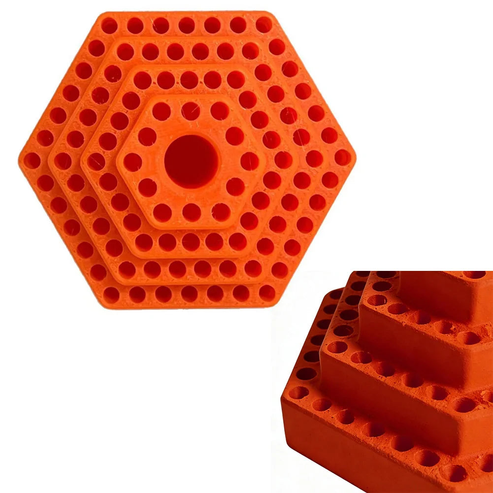 4.8mm Hex Drill Bit Holder & Organizer Stand | Plastic Drill Bit Organizer Axl