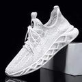 Men's Breathable Mesh Casual Sneakers – Lightweight Walking Shoes Casual Mesh Sneakers Axl Beige 41