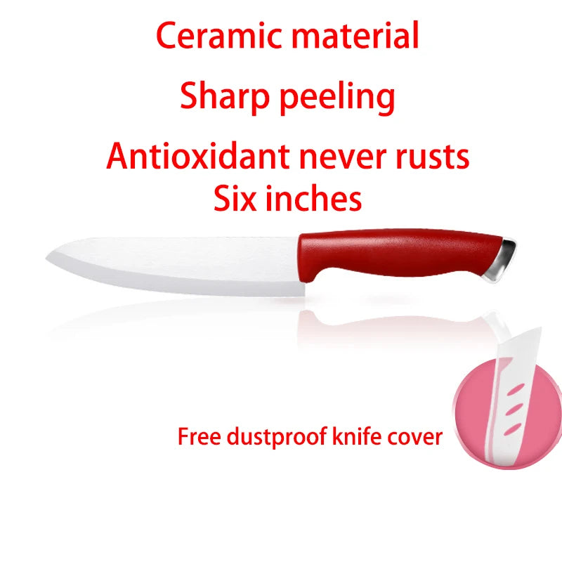 Professional Ceramic Fruit Knife Set with Sleeve – 1 or 3 Piece Ceramic Knife Set Axl 1pcs C