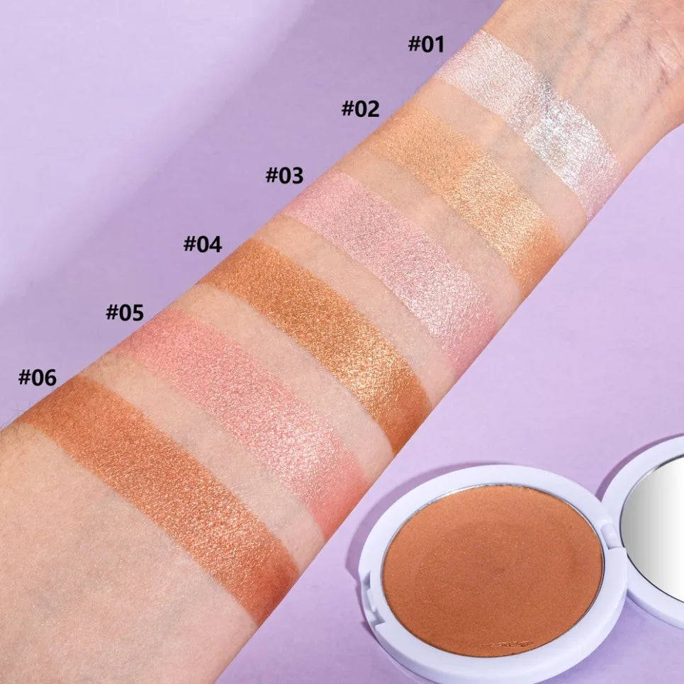 Shimmer Creamy Highlighter – Private Label Vegan Wholesale Makeup Face Highlighter Axl