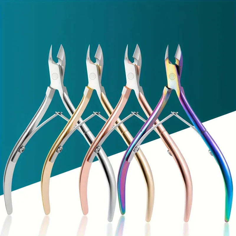 Stainless Steel Cuticle Clipper & Trimmer – Sharp Pedicure Tool Cuticle Clipper Axl