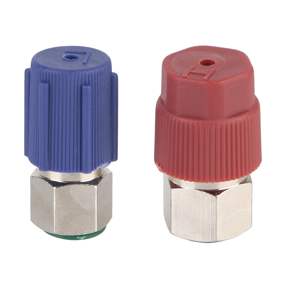 R12 to R134a AC Quick Coupler Conversion Adapter High & Low AC Conversion Adapter Axl 2pcs