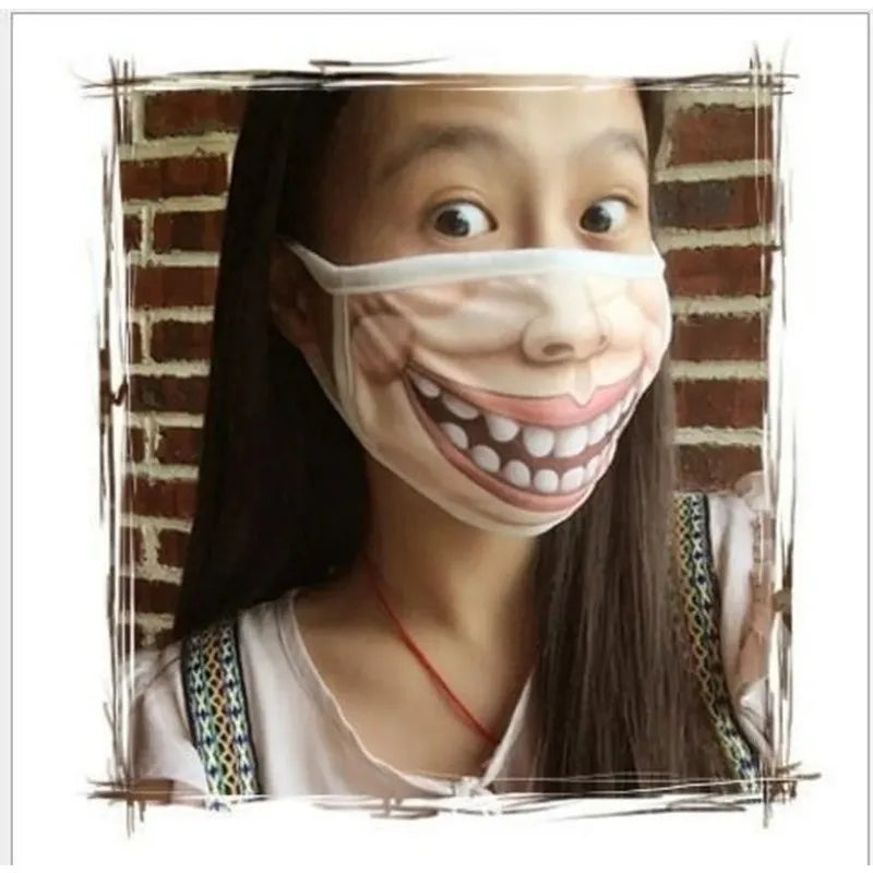 3D Puppy Face Mask – Soft Cotton Funny Unisex Animal Mouth Mask Animal Face Mask Axl
