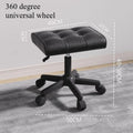 Adjustable Height Memory Foam Foot Rest – Ergonomic Footstool Ergonomic Footstool Axl Black