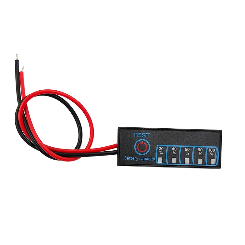 2S–8S Battery Level Indicator & Voltage Meter Module 5–30V Battery Meter Module Axl
