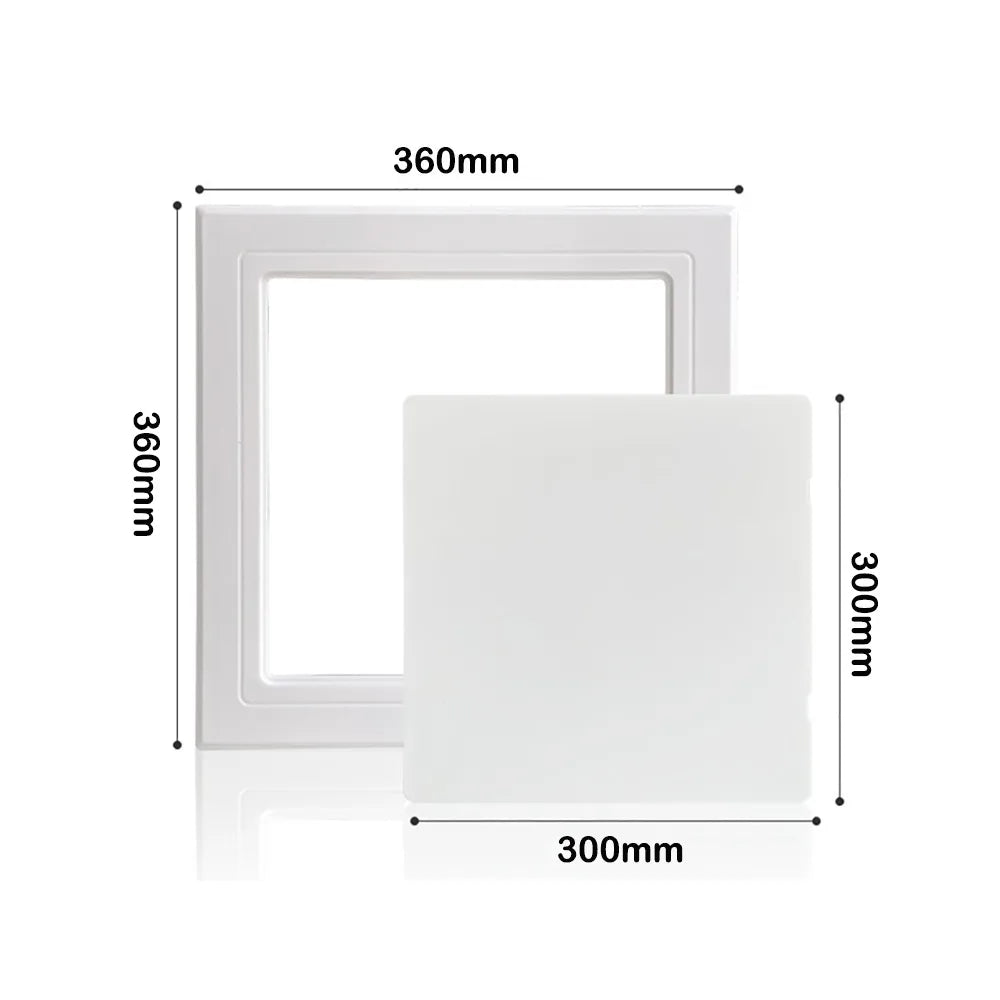 Self-Adhesive ABS Access Panel Hatch Cover – Wall & Ceiling Access Panel Hatch Axl 300mmX300mm