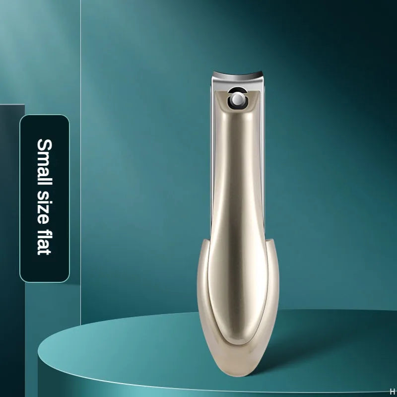 Stainless Steel Anti-Splash Nail Clipper – Fingernail & Toenail Trimmer Nail Clipper Axl Small Flat Nail Clip