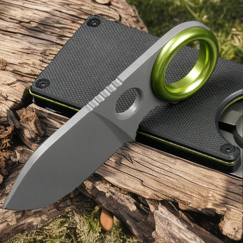 Mini Kitchen Knife with Finger Guard Sheath | 5CR15MOV Steel Mini Kitchen Knife Axl