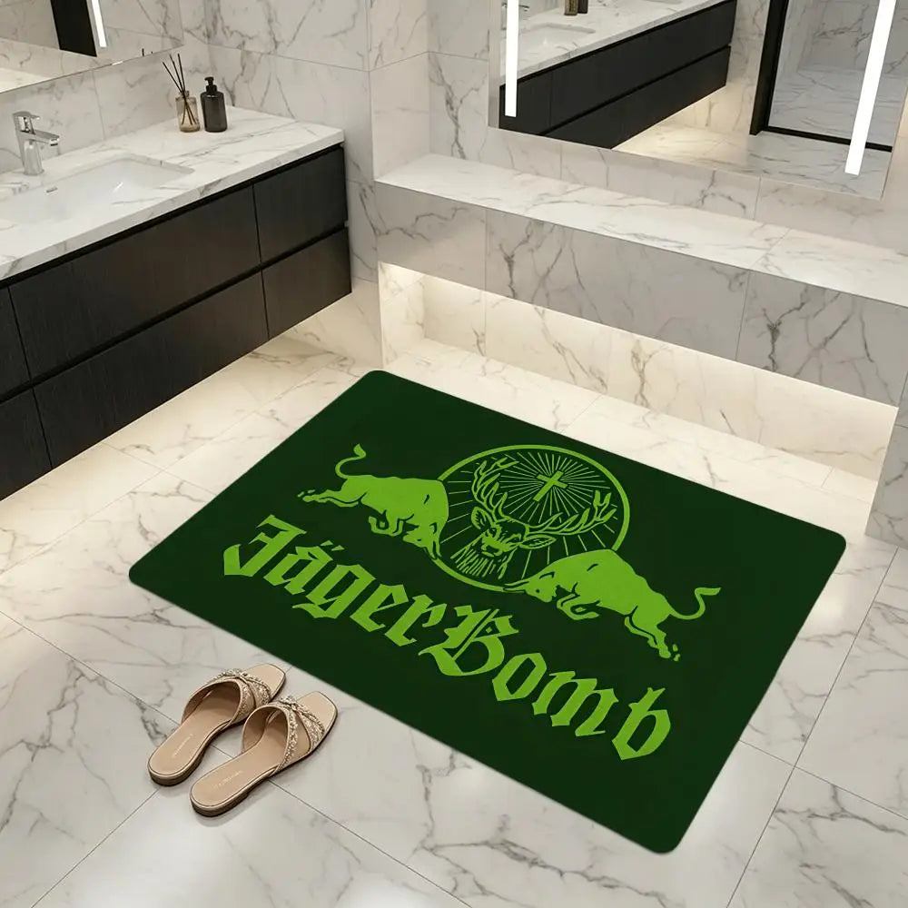 Jagermeister Diatomite Bath Mat – Anti-Slip & Quick Dry Diatomite Bath Mat Axl