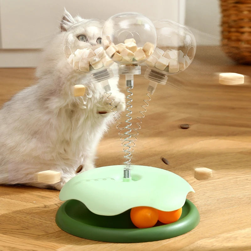 Interactive Treat Dispensing Puzzle Ball – Slow Feeder Pet Toy Pet Puzzle Toy Axl