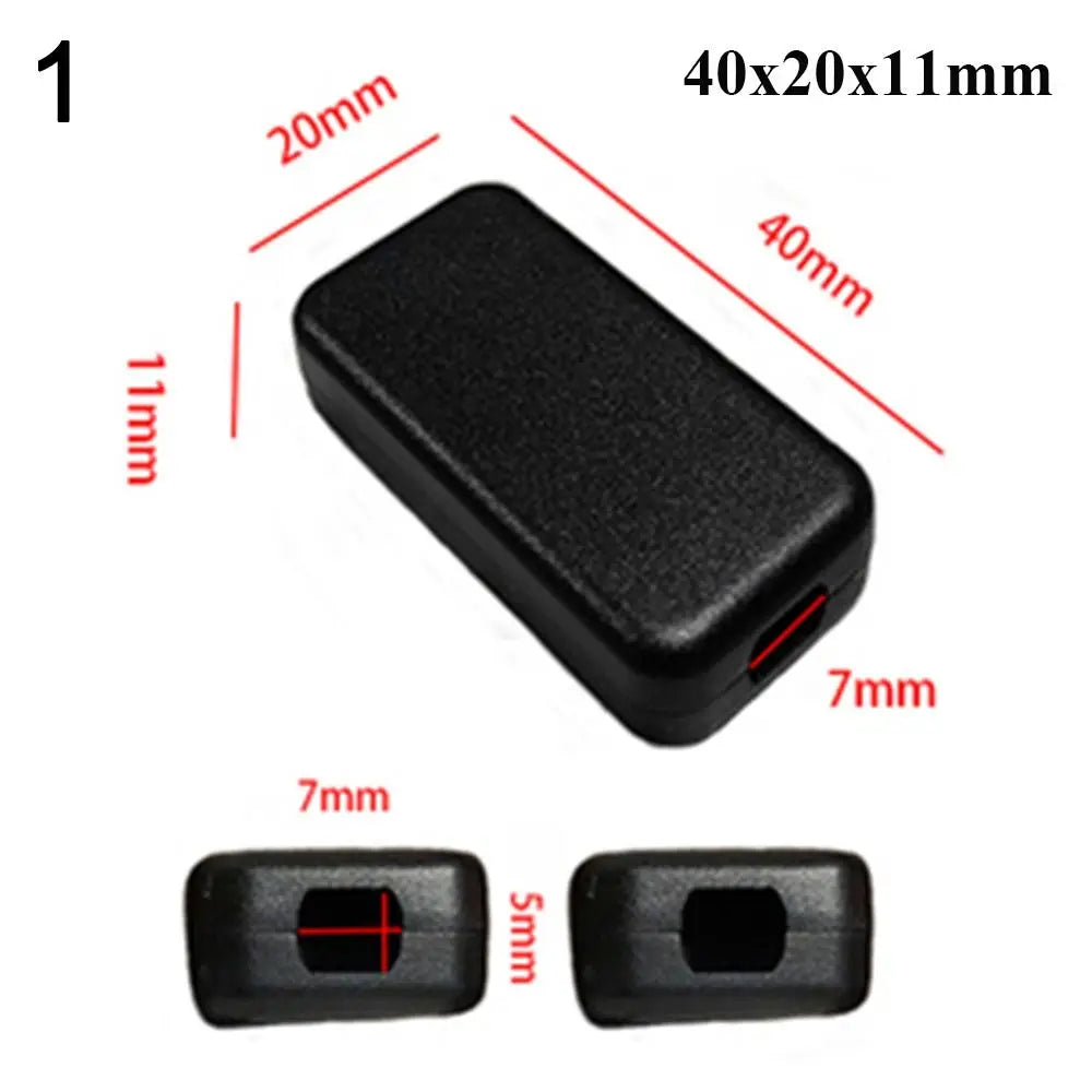 Waterproof Black Plastic DIY Electronic Project Enclosure Box Electronic Project Box Axl 1 60x40x15mm