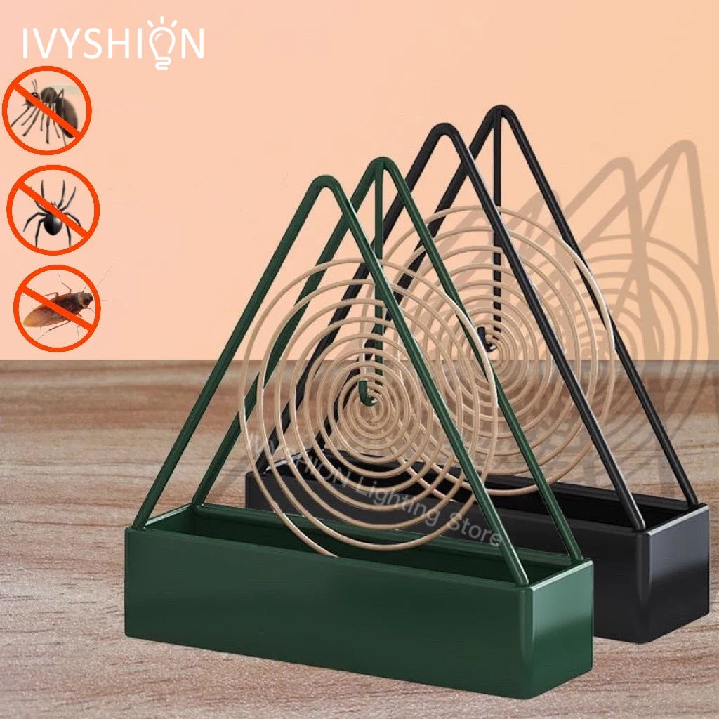 Wrought Iron Mosquito Coil Holder with Tray – Nordic Design Mosquito Coil Holder Axl