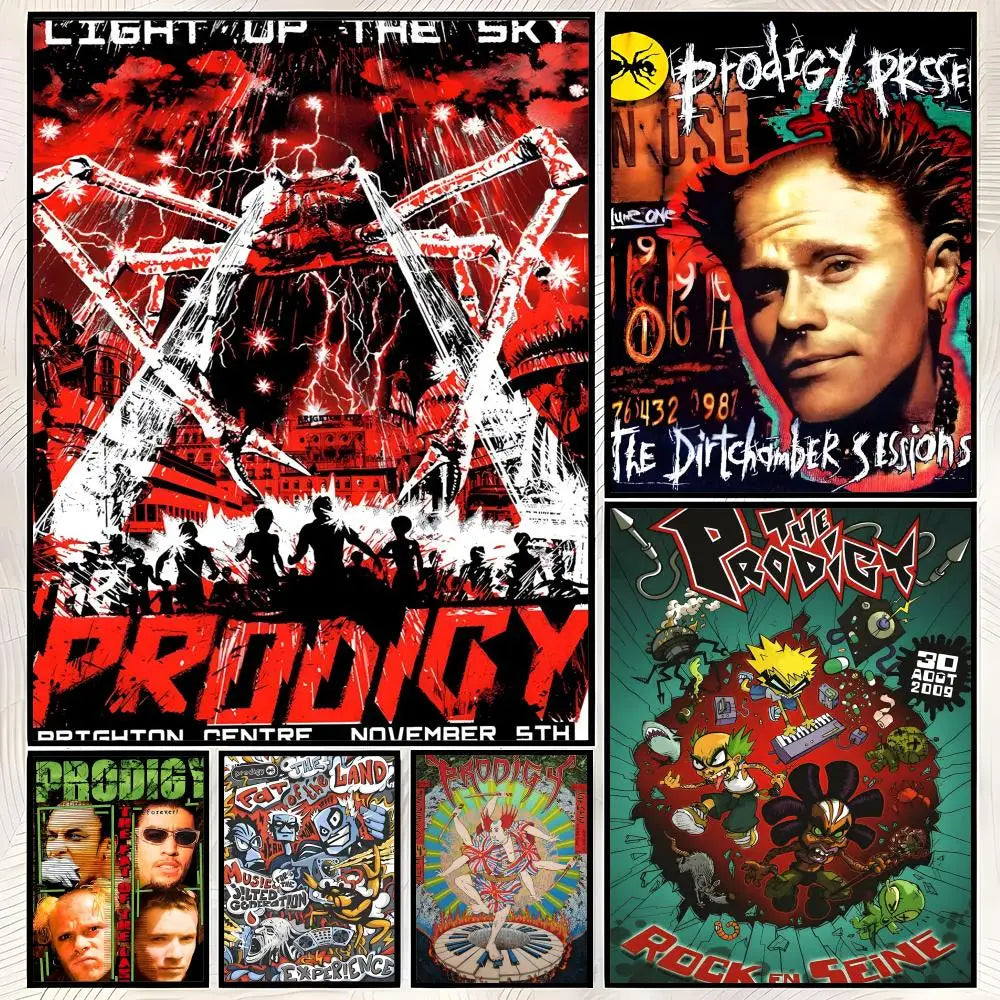 The Prodigy HD PVC Wall Poster – Self-Stick Home Decor Wall Art Poster Axl
