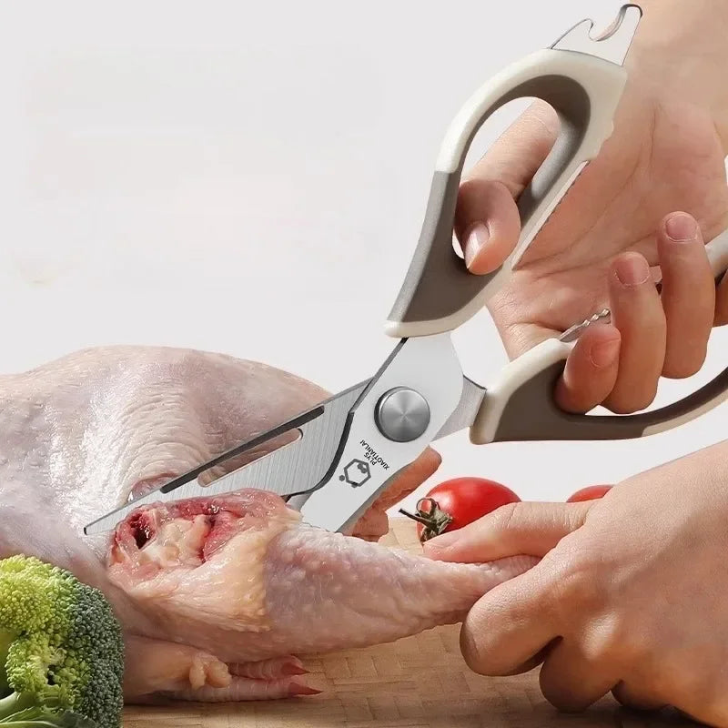 Detachable Kitchen Shears – Stainless Steel Scissors & Cover Kitchen Shears Axl