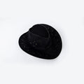 Western Cowboy Hat – Unisex Denim Jazz Cap for Men & Women Western Cowboy Hat Axl Black