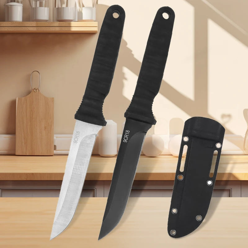 Stainless Steel Chef Knife with Cover | Japanese Kitchen Knife Chef Knife Axl 2pcs