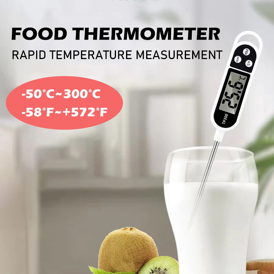 Digital Instant-Read Meat Thermometer – Kitchen Food Probe Kitchen Thermometer Axl Default Title