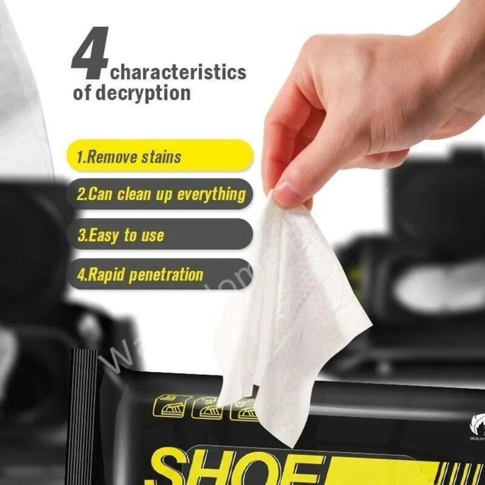 Disposable Sneaker Cleaning Wipes – Portable Shoe Cleaner Shoe Cleaning Wipes Axl