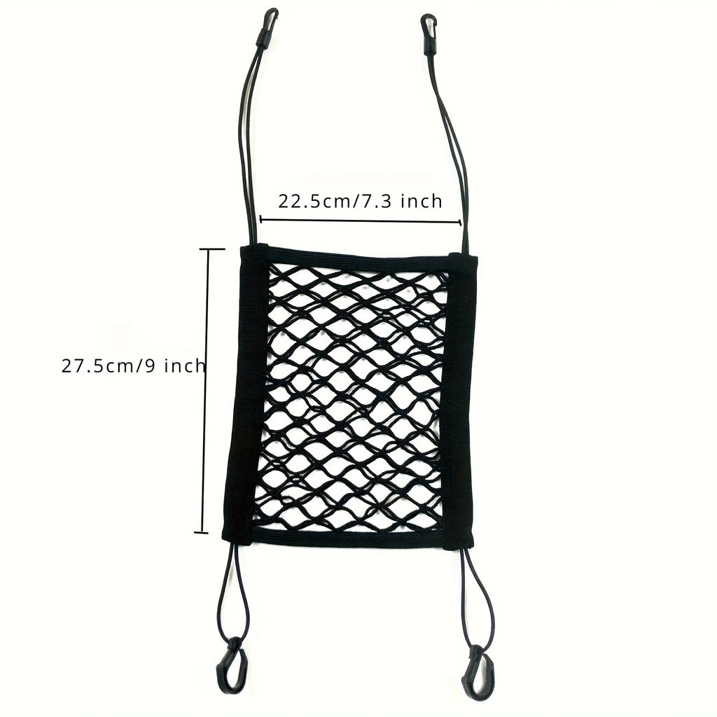 Auto-Adjust Pet Car Safety Barrier – Back Seat Mesh Guard Pet Car Barrier Axl