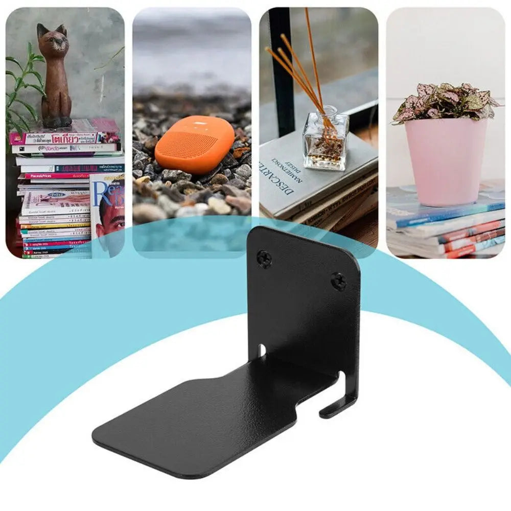 Invisible Floating Bookshelf – Wall Mounted Steel Book Organizer Floating Wall Shelf Axl
