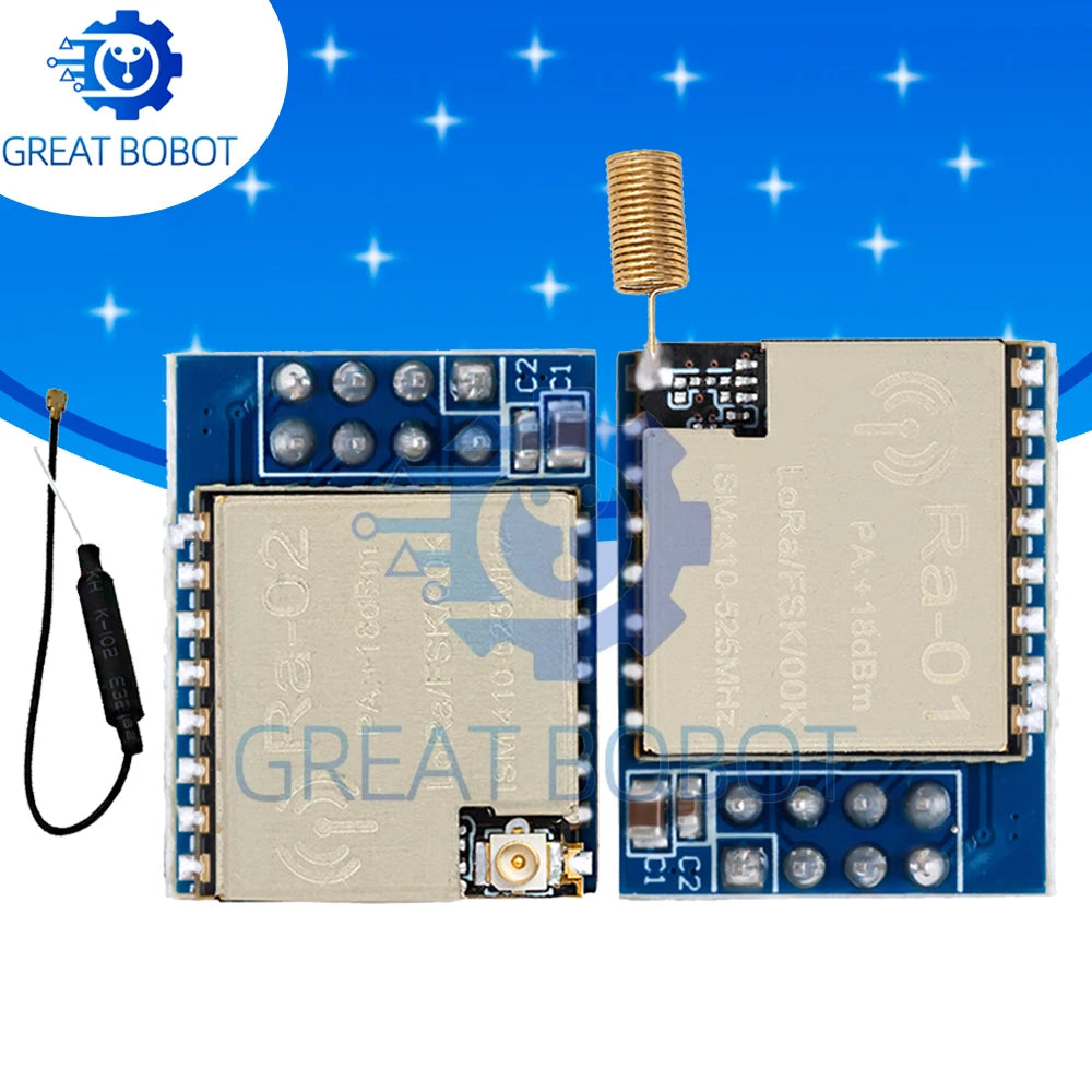 LoRa SX1278 RA-01/RA-02 433MHz Wireless Module + Antenna Wireless RF Module Axl