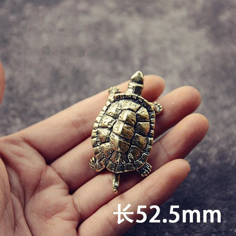 Retro Brass Tortoise Statue – Home & Office Decor Sculpture Decorative Sculpture Axl Default Title