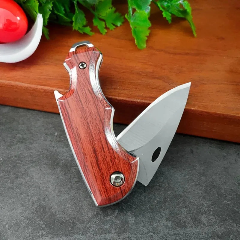InLeung Folding Paring Knife – Stainless Steel Pocket Knife Folding Paring Knife Axl