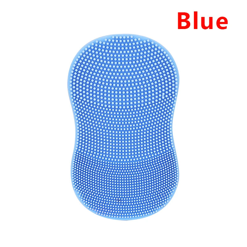 Silicone Face Cleansing Brush – Soft Facial Scrubber & Exfoliator Facial Cleansing Brush Axl Blue