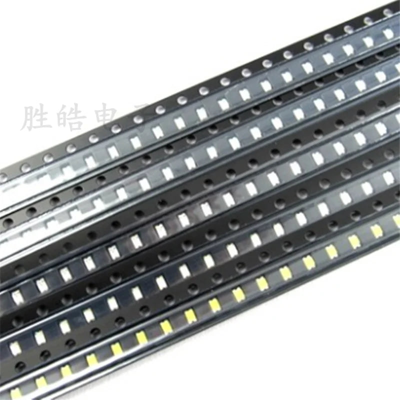 100PCS SMD LED Diodes 0402–5050 Multi-Color Surface Mount SMD LED Diodes Axl 1206 Yellow