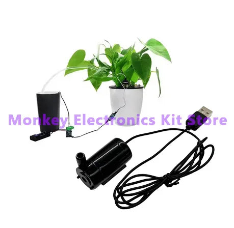 USB Mini Brushless Water Pump – Aquarium, Fountain & Hydroponics Submersible Water Pump Axl