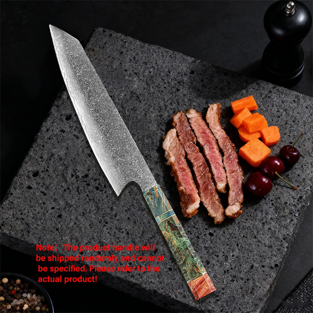 67-Layer Damascus Steel Kiritsuke Chef Knife – 20.4cm Damascus Chef Knife Axl Kiritsuke Knife