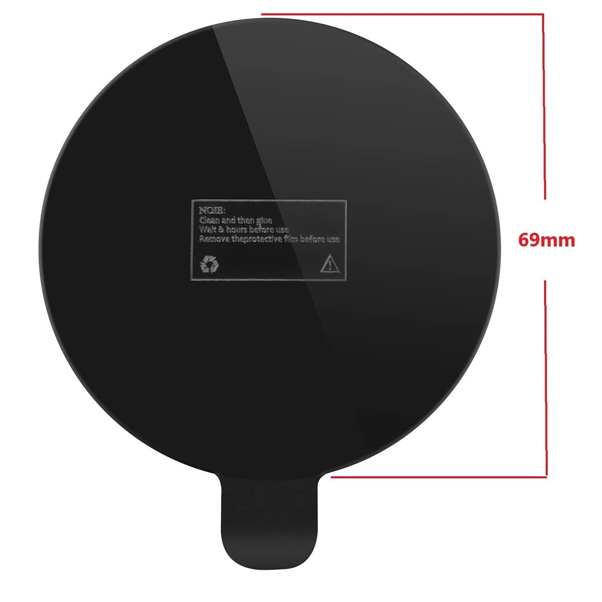 Universal Adhesive Dashboard Mounting Disk for Suction Cup Holder Car Mount Pad Axl 1PCS