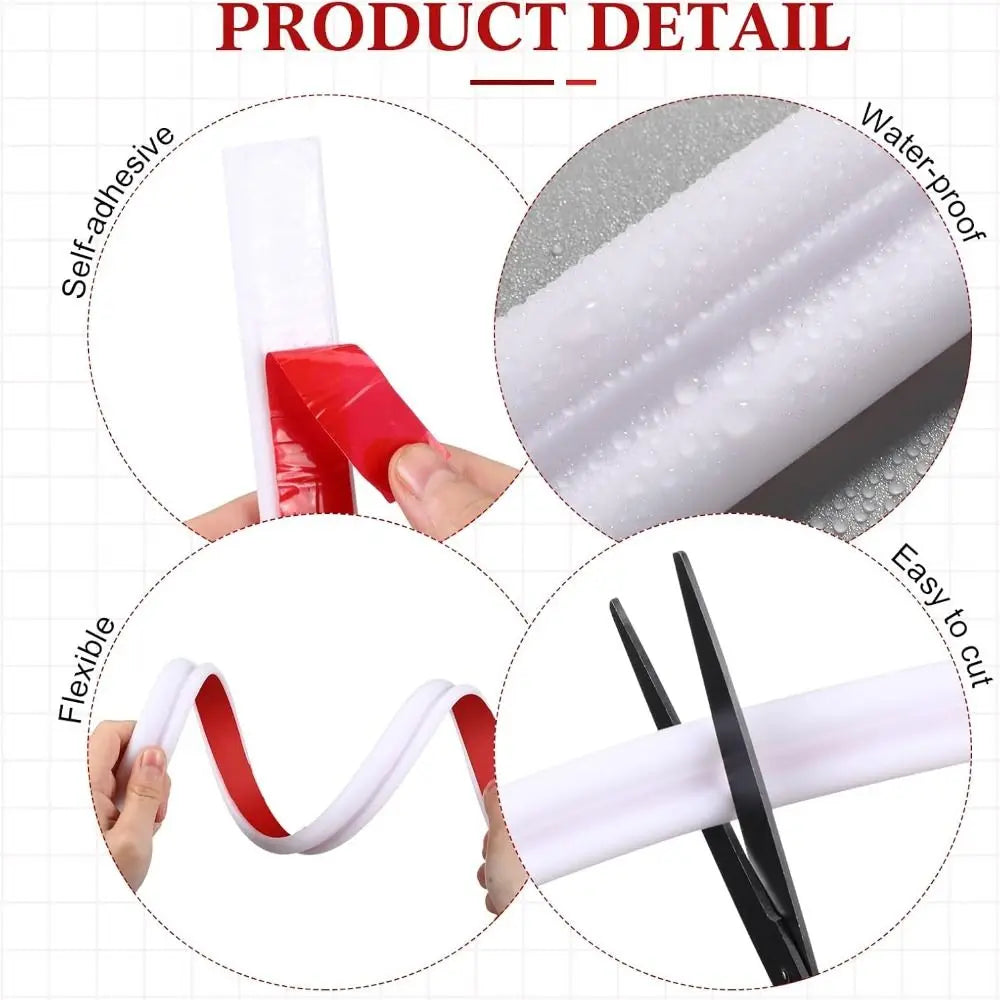 Self-Adhesive Flexible Wall Molding Trim – Peel & Stick Decor Wall Molding Trim Axl