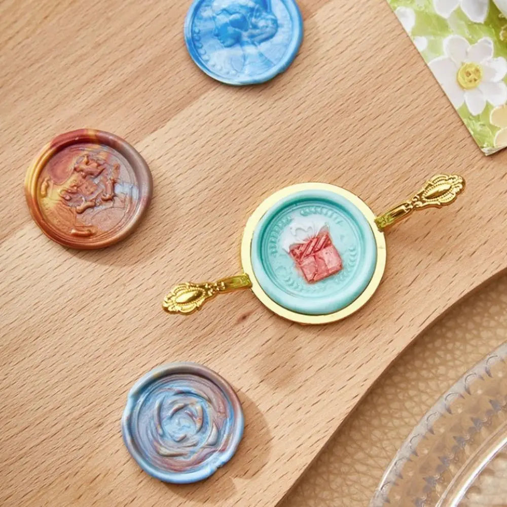 Wax Seal Ring Mold Holder – DIY Sealing Wax Shaper Tool Wax Seal Craft Tool Axl