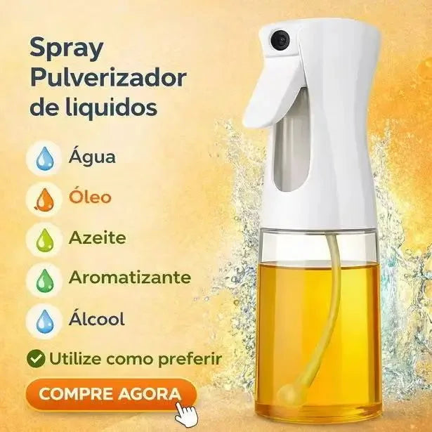 220ml Glass Olive Oil Sprayer Bottle – Kitchen Mist Dispenser Oil Mister Sprayer Axl