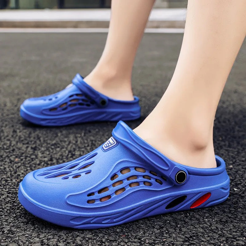 Men's EVA Clogs Sandals – Lightweight Beach & Garden Shoes Men's Clog Sandals Axl
