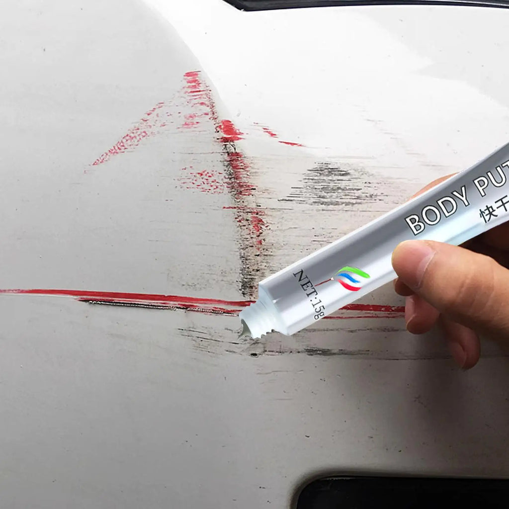 Car Scratch Filler Putty – Fast-Drying Paint Repair 15g Auto Body Filler Axl