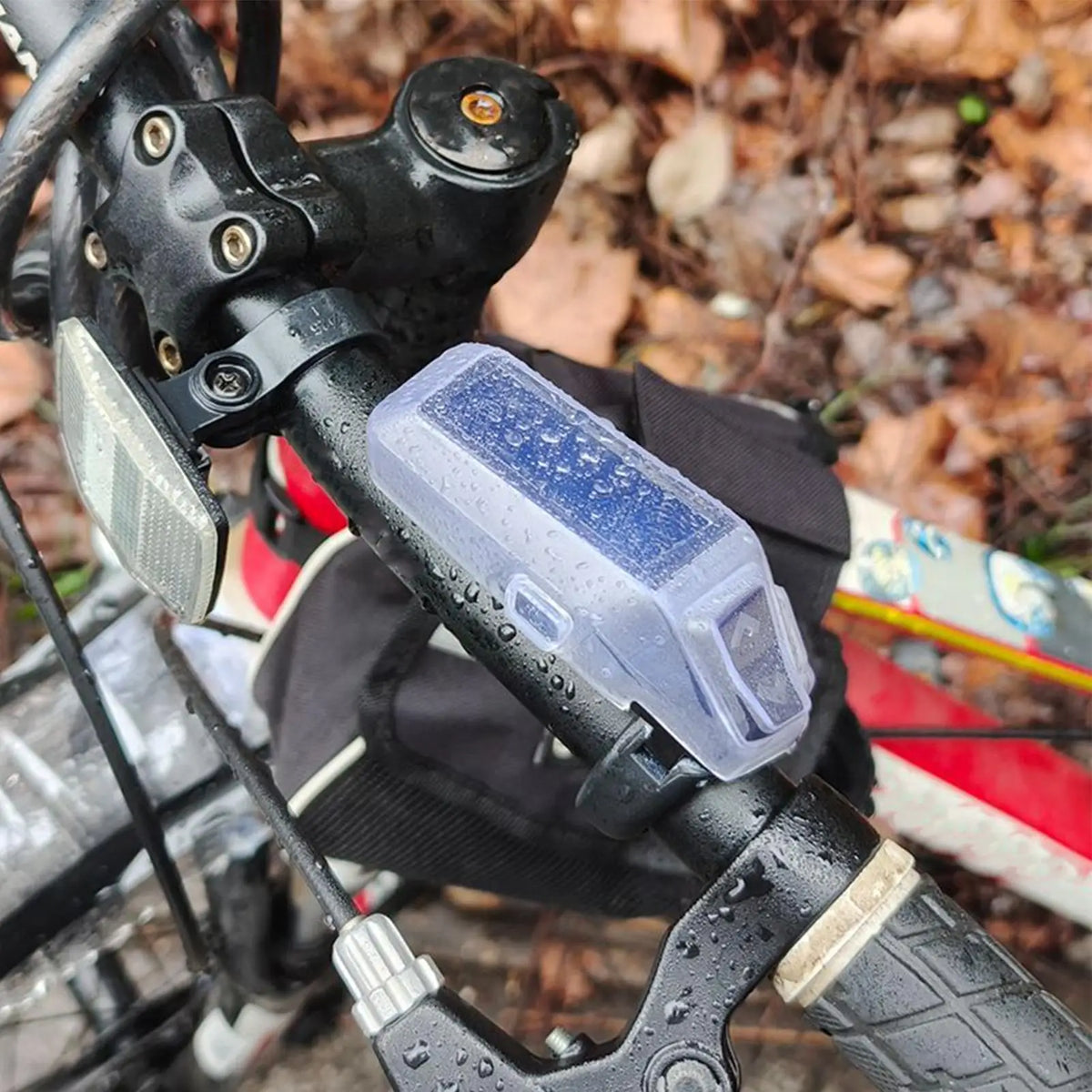 Waterproof TPU E-Bike Display Cover – Transparent Screen Protector Bike Display Cover Axl Red