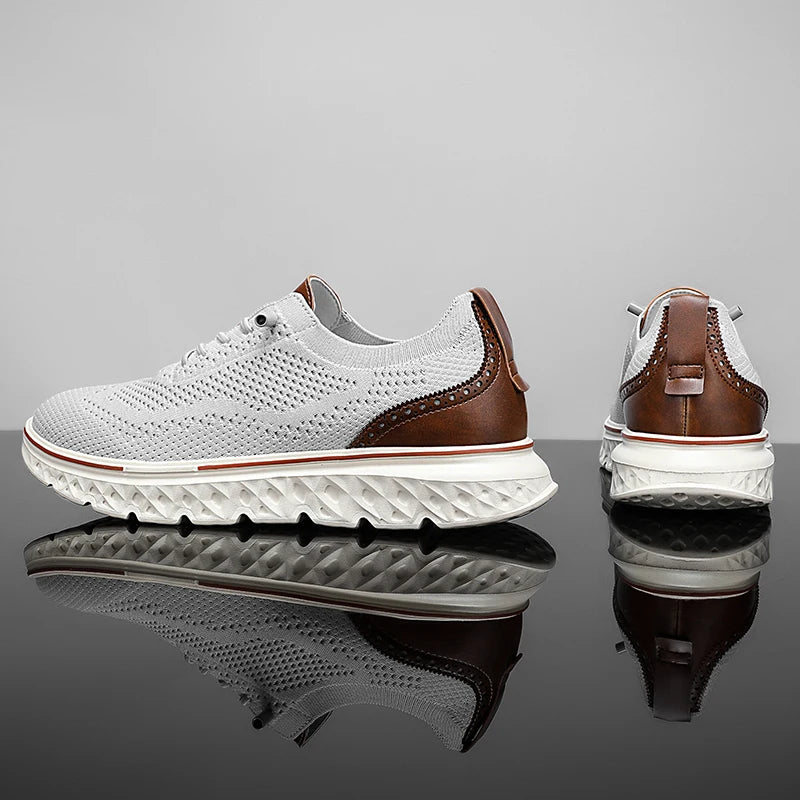 Men's Lightweight Breathable Sneakers – Low Top Walking Shoes Men's Sneakers Axl