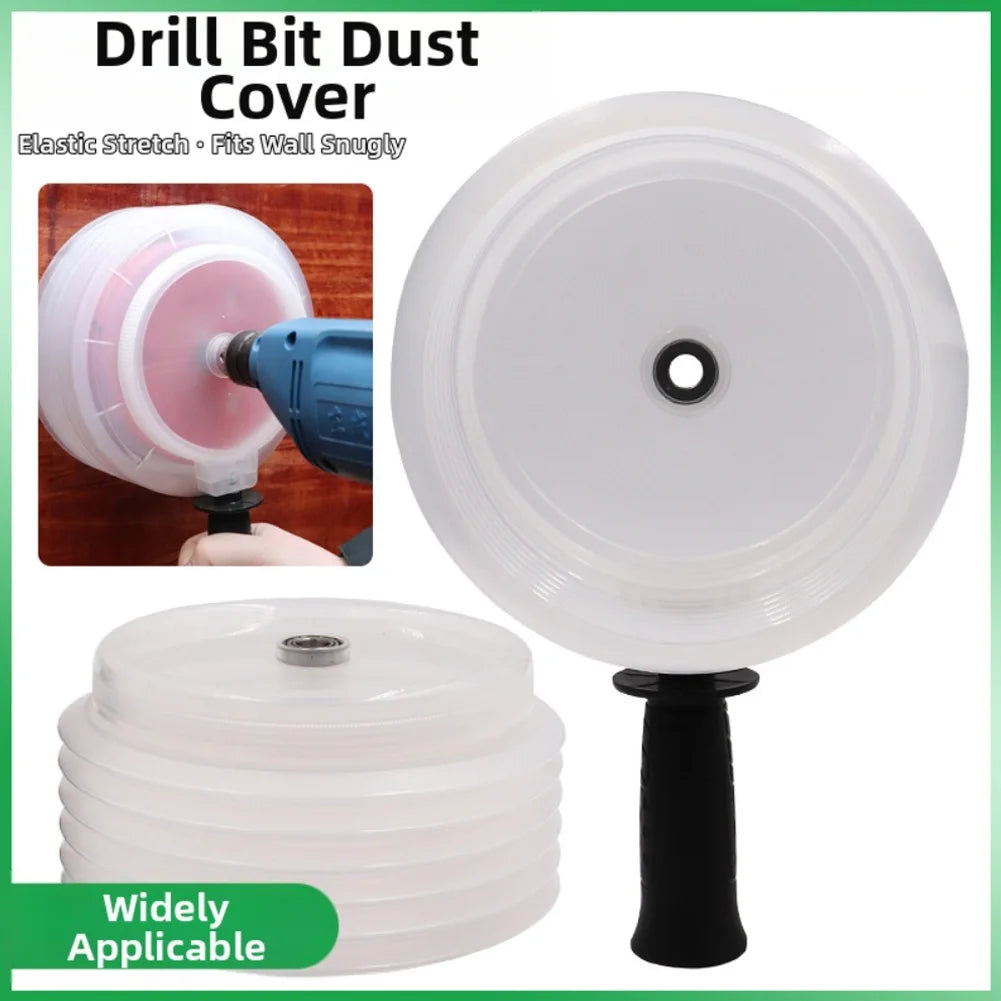Silicone Drill Dust Collector – Transparent Dust Bowl for Drills Drill Dust Collector Axl