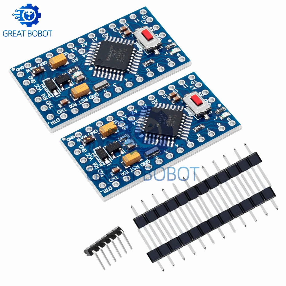 Pro Mini ATMEGA328P 5V/16MHz & 3.3V/8MHz Arduino Board Microcontroller Board Axl